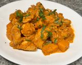 Foto langkah ke 6 dari resep Chicken and Butternut Squash Masala with Basmati Rice.