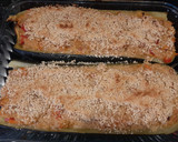 Foto del paso 7 de la receta: Barcos de calabacín (calabacín relleno)