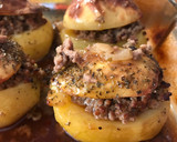 Foto del paso 5 de la receta: Patatas rellenas de carne al horno