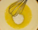 A picture of step 1 of Bassan ka halwa.
