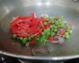 A picture of step 3 of Chatpata Pasta.