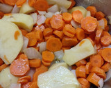 Foto del paso 2 de la receta: Crema de calabaza y zanahoria