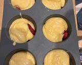 Málnás muffin recept fázis 2 fotója