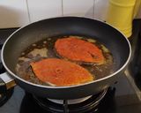 A picture of step 2 of Fish pollichathu# Kerala style Fish fry in Banana leaf.