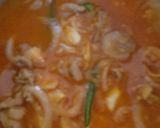 A picture of step 2 of Mutton beans with alu.