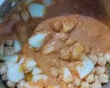 கொண்டைக்கடலை நீர்ப்பூசணி அரைத்து விட்ட சாம்பார் (Kondaikadalai poosani sambar recipe in tamil) ரெசிபி ஸ்டேப் 4 புகைப்படம்