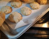 A picture of step 7 of Thandai Seasame cookies.