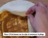 Une image de l'étape 3 de Crêpes bananes Spéculoos.