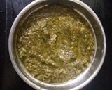 A picture of step 3 of Gongura Chutney.