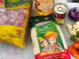 Arroz con molleja de pollo