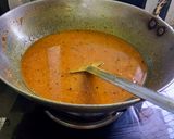 A picture of step 4 of Baingan Ka Kalonji (Spiced Eggplant Curry).