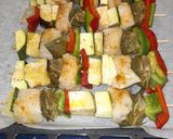 Foto del paso 7 de la receta Brocheta de merluza