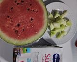Foto langkah ke 1 dari resep Honey fruit ice.