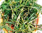 Hình bước làm 1 của món Canh chua tôm rau nhút