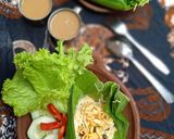 Foto langkah ke 7 dari resep Nasi Bakar Teflon Ayam Suwir Kemangi.