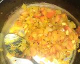 A picture of step 1 of Spicy Bread poha.