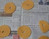 A picture of step 4 of Chakli.