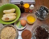 Foto langkah ke 1 dari resep Brownies Oat Pisang.