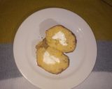 Foto del paso 6 de la receta: Albóndigas gigantes de polenta y orégano rellenas con queso!