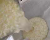 A picture of step 3 of Paneer / cottage cheese.