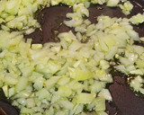 Foto del paso 2 de la receta: Garbanzos con berenjena y calabacín