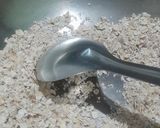 A picture of step 1 of Sabudana - Oats - Chena Bombs.