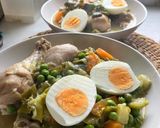 Foto del paso 11 de la receta: Pollo con verduras frescas en olla a presión