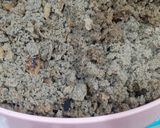 A picture of step 2 of Hara lehsan(memoni dish).