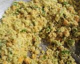 A picture of step 3 of Veg upma.