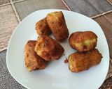 Foto del paso 11 de la receta: Croquetas de papa. Fritas