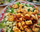 Foto del paso 3 de la receta: Ensalada de rúcula y canónigos con quinoa y pechuga de pollo sabor Cookpad
