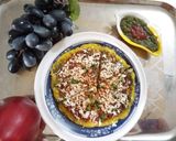 A picture of step 1 of Poha Paneer Pizza.