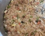 Burnt garlic mixed chicken rice with manchurian gravy recipe step 3 photo