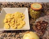 Foto del paso 1 de la receta: Orecchiette con habitas y jamón