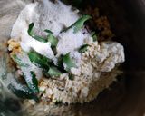 A picture of step 1 of Moong dal uttapam.