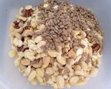 A picture of step 1 of Spiced Nuts.