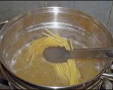 Foto del paso 1 de la receta: Spaguetti con espinaca y champiñones