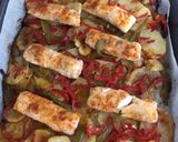 Foto del paso 9 de la receta: Merluza al horno con patatas