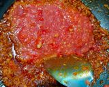 A picture of step 2 of Ratlami bhaji pav (street style).