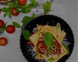 صورة لخطوة 3 من وصفة وافل البيتزا |PIZZA WAFFLE