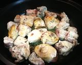 Foto del paso 3 de la receta Arroz con carne de conejo, pollo y costillas de cerdo