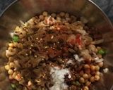 A picture of step 1 of Gol Gappay.