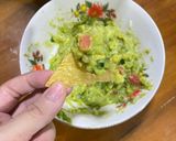 A picture of step 3 of Guacamole dip.