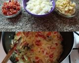 Foto del paso 2 de la receta: Panqueques con relleno de calabaza y champiñones