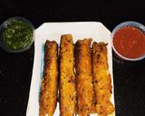 A picture of step 10 of Potato Seekh Kabab.