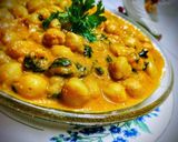 A picture of step 10 of Sattvik Chana Butter Masala.