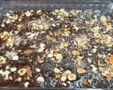 A picture of step 10 of No Bake Coffee cum Dark Chocolate Brownie Bites.