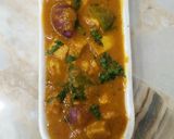 A picture of step 9 of Paneer Tikka Masala.