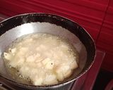 A picture of step 2 of Falahaari potatoes.