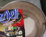 Foto langkah ke 1 dari resep Coffee Jelly Sago Dessert (Sago Kopi Jelly).